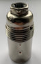SMALL ES (E14) Nickel Plated Plain Lampholder 10mm Entry - 9050EN - LED Spares