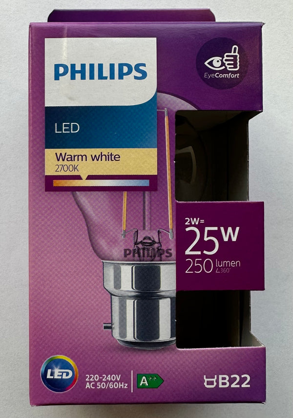 Philips CorePro LED Golf Ball BC 2700K 2W = 25W - 9290018159 - LED Spares