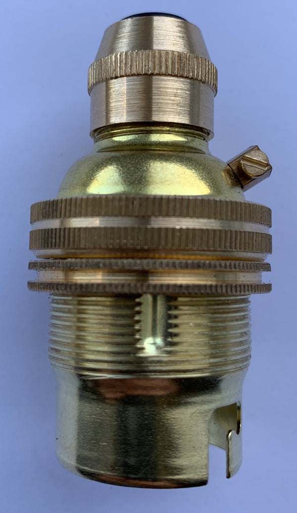 3003E - BLH/BC/TH/MCGE - BRASS BC PENDANT LAMP HOLDER - LED Spares