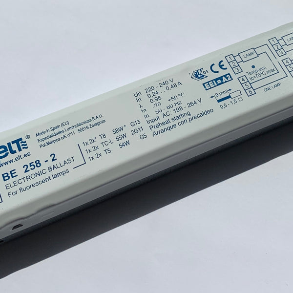Elt Fluo - Ballast Elettronico Per Lampade Fluorescenti BE-226-TC-5-C2, Tensione 220/240V