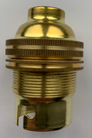 3003E - BC Brass Lampholder 1/2" Thread - LED Spares