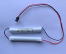 ELP B065 NICD 4.8V 1.5Ah NiMH Dual In Line Battery C/W Flying Leads And Connector - LED Spares