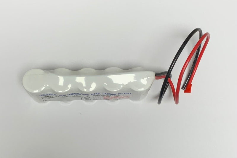 BSS6-SC-2AH-NICD 7.2V 2Ah Sub C Side by Side Battery C/W Flying Leads - LED Spares