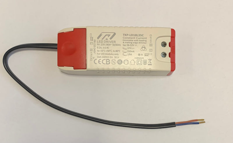 TKP-LD18L35C 18W 350mA Phase Cut Dimmable LED Driver - LED Spares