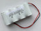 BSS4D-55 4.8V 4AH NICD SIDE BY SIDE BATTERY - LED Spares
