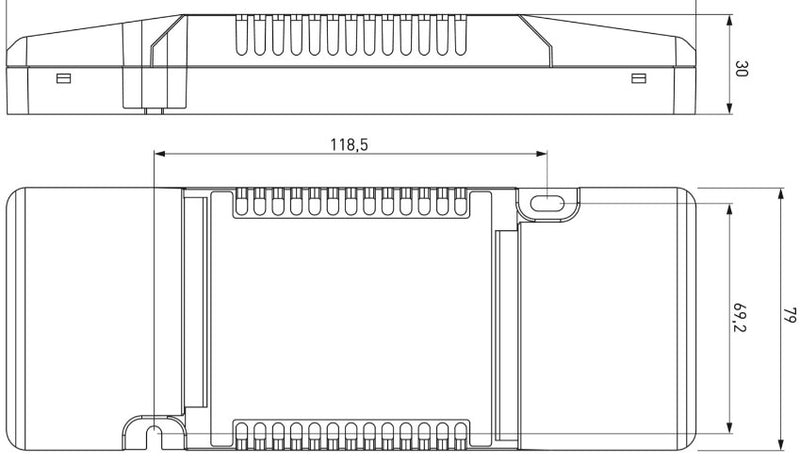 Helvar LC51SE-CC-900-1400-LOOP 51W SELV Constant Current LED Driver - LED Spares