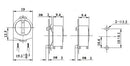 FLH/MP/VP (G5) T5 Snap in Vertical Pins End Fix Lampholder - LED Spares