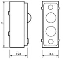 Philips LRI1653/01 White ActiLume Sensor - LED Spares