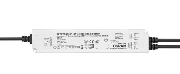 Osram OT40/220-240/24 DIM P 40W 24V 1-10V Dimmable CV Power Supply - LED Spares