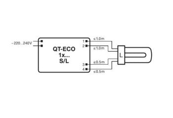 Osram QT-ECO 1X26/220-240 S 26W Quicktronic Compact HF Ballast - LED Spares