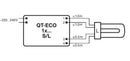 Osram QT-ECO1X4-16 S Quicktronic ECG for T5 and CFL Lamps - LED Spares