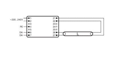 Osram QTi DALI 1X28/54 DIM Quicktronic Intelligent DALI Dim T5