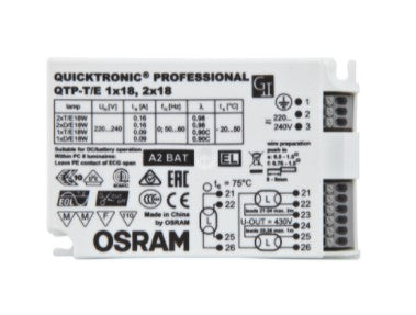Osram QTP-T/E 1X18,2X18