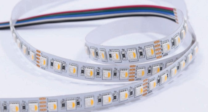 RGBW 19.2W Colour 3000K 24 Volt LED Tape - LED Spares