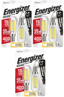 Energizer Filament LED Cooker Hood Bulb 3.8W 420lm E14 (SES) 2700K Warm White