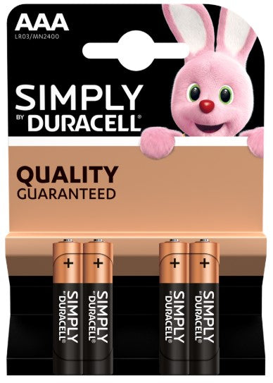 Duracell Simply AA & AAA Batteries - LED Spares
