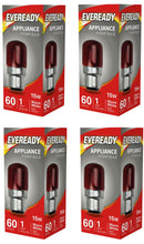 S5958. - Eveready 15W Red Pygmy B22 BC Bulb - LED Spares