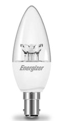 S8904 Energizer LED Candle 5.9W Clear  SBC (B15)  Warm White - LED Spares